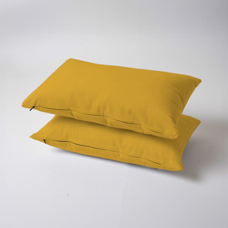 Leslie Sofa Cushion (Mustard Yellow) - Set Of Two media 4