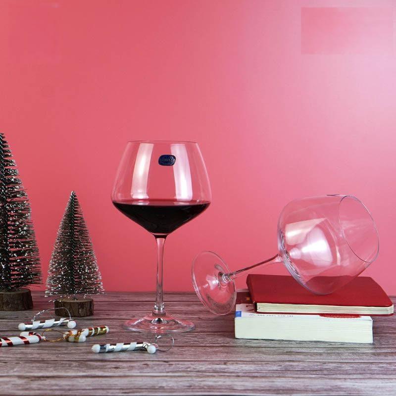 Stella Bohemia Crystal Red Wine Glasses (580 ML) - Set Of Six media 3