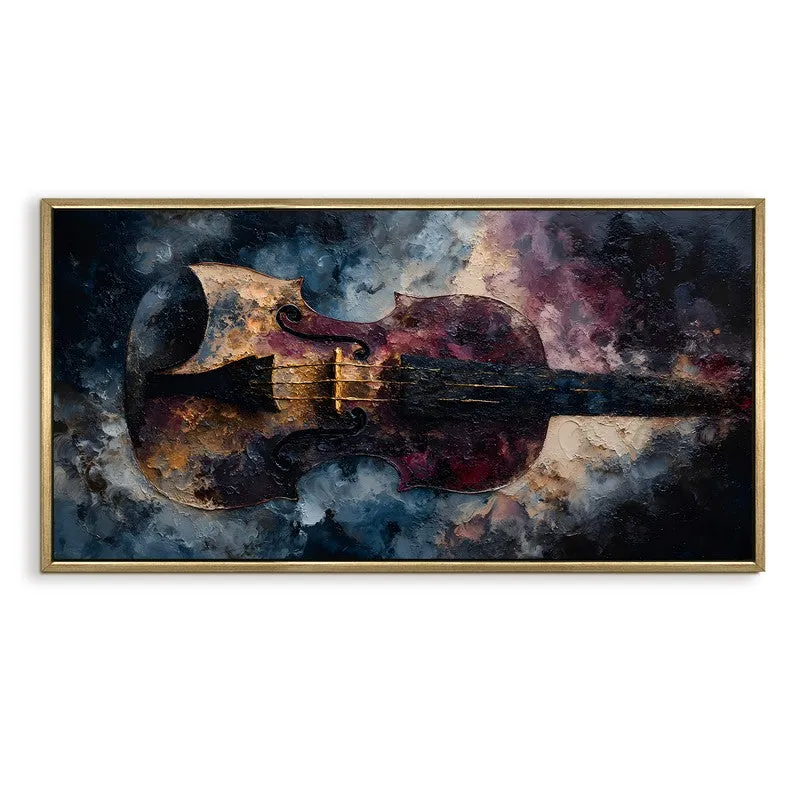 Electric Indigo Canvas Wall Art media 3