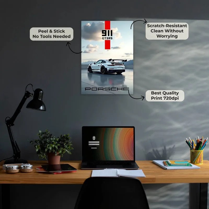 Porsche Performance Wall Poster media 9