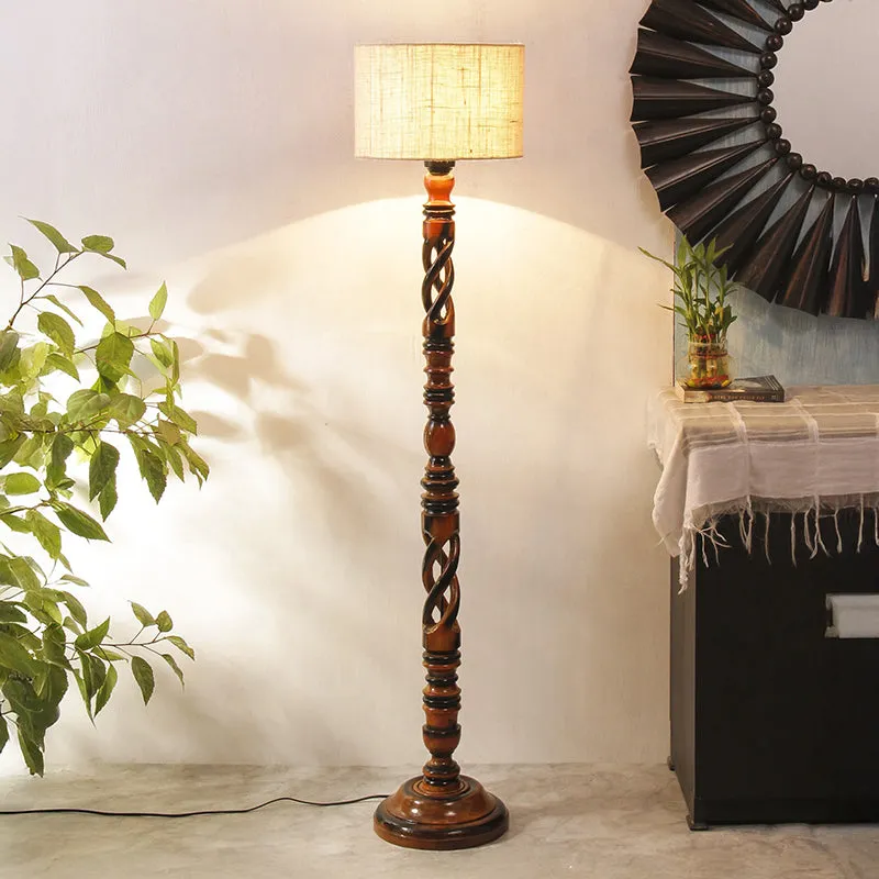Twilight Treasures Floor Lamp - Ivory media 1