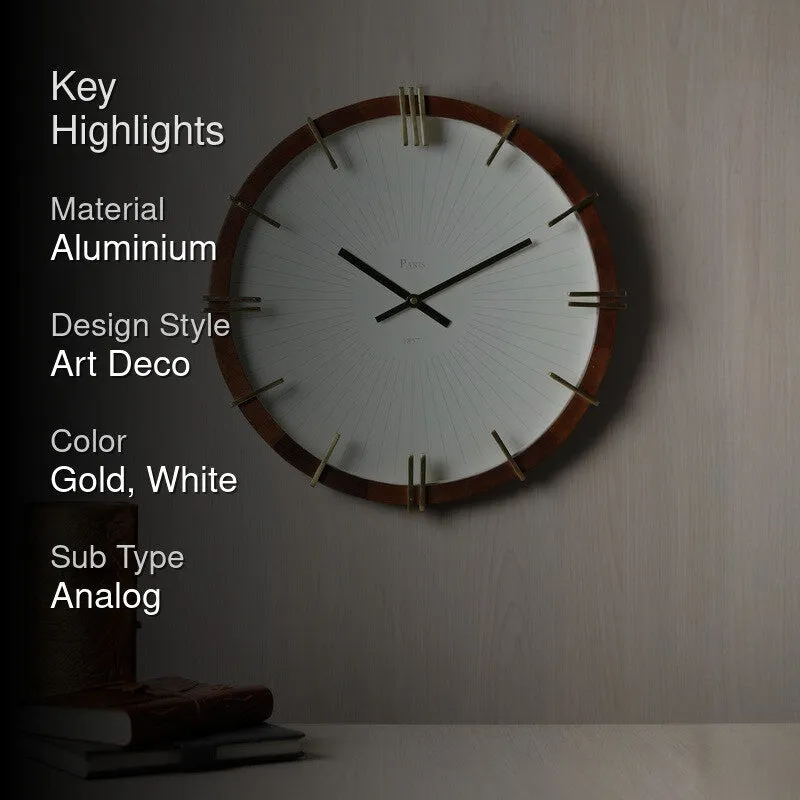 Elegant Contemporary Wall Clock media 2