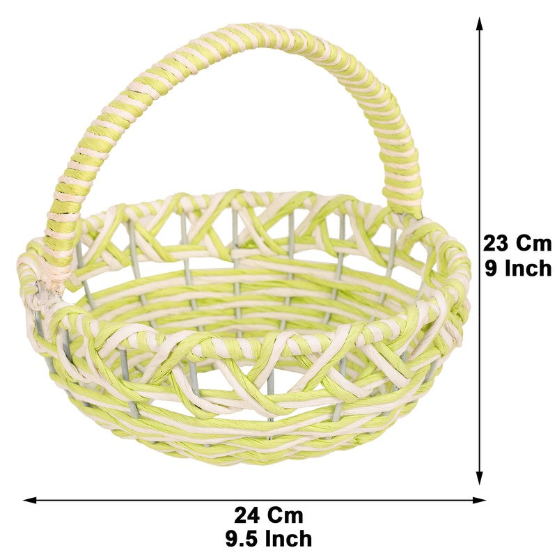 Fresh Bloom (Raffia,Metal) Fruit Basket media 9