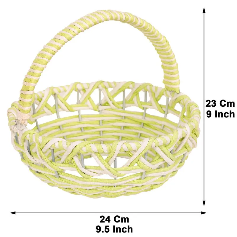 Fresh Bloom (Raffia,Metal) Fruit Basket media 9