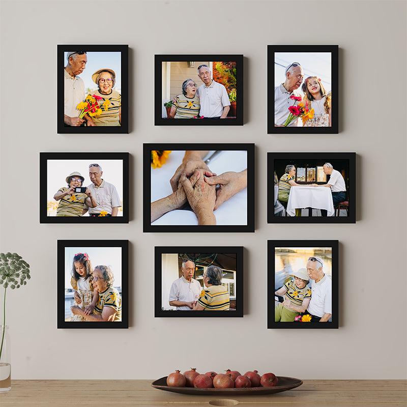 Aria Photo Frame - Set Of Nine