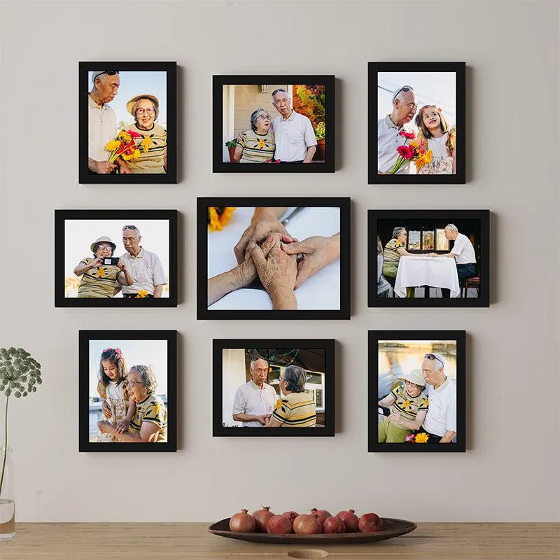 Aria Photo Frame - Set Of Nine media 1