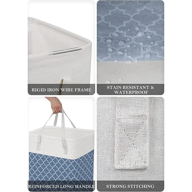 Hebe Laundry Basket - Blue media 6