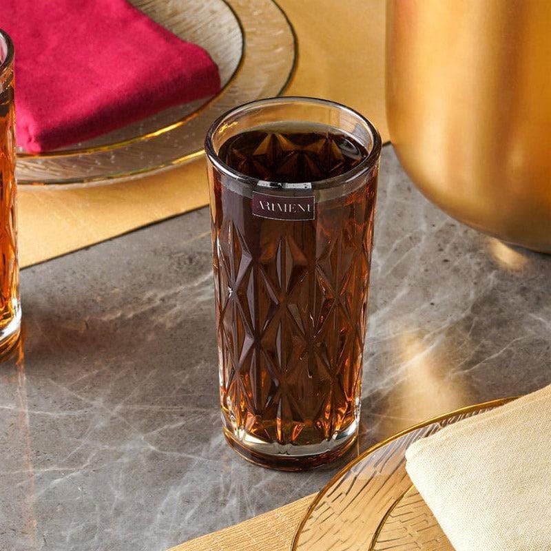 Elisia Etched Highball Glass (340 ml) - Set Of Four media 4