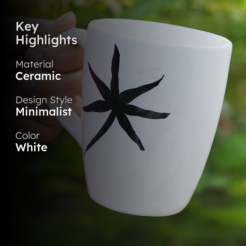 Tropikash Ceramic Coffee Ceramic Coffee Mug (250 mL) media 2