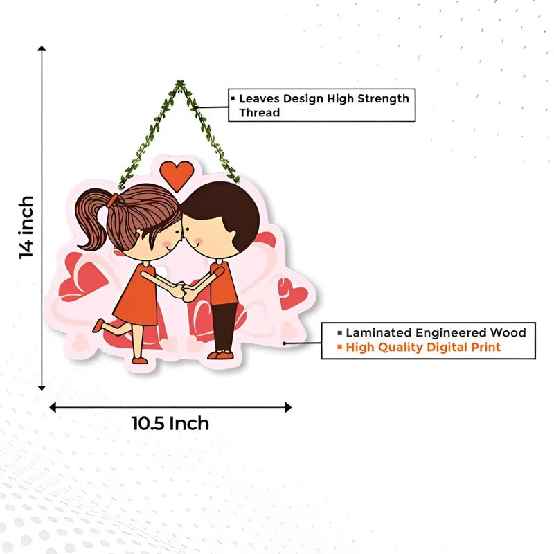 Cute Love Polyester & MDF Wall Hanging media 6