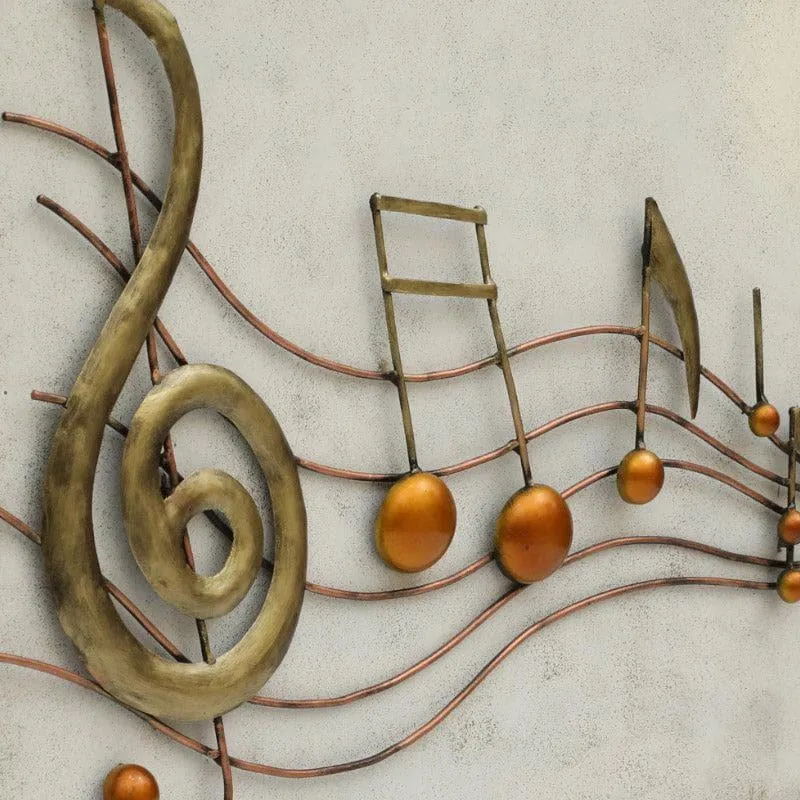 Musical Muse Metal Wall Accent media 4