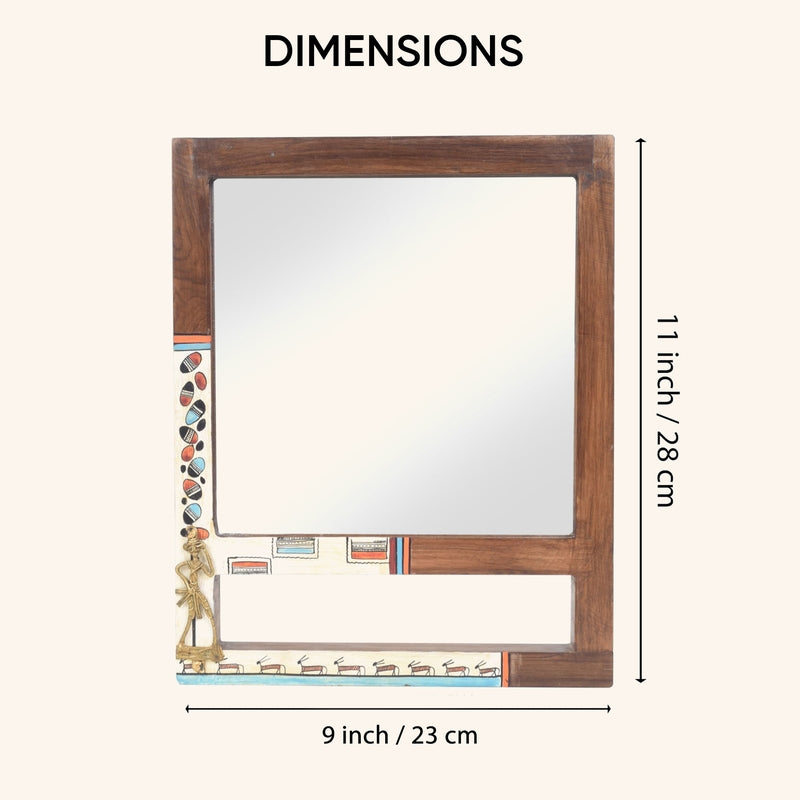 Brada Wooden Mirror media 10