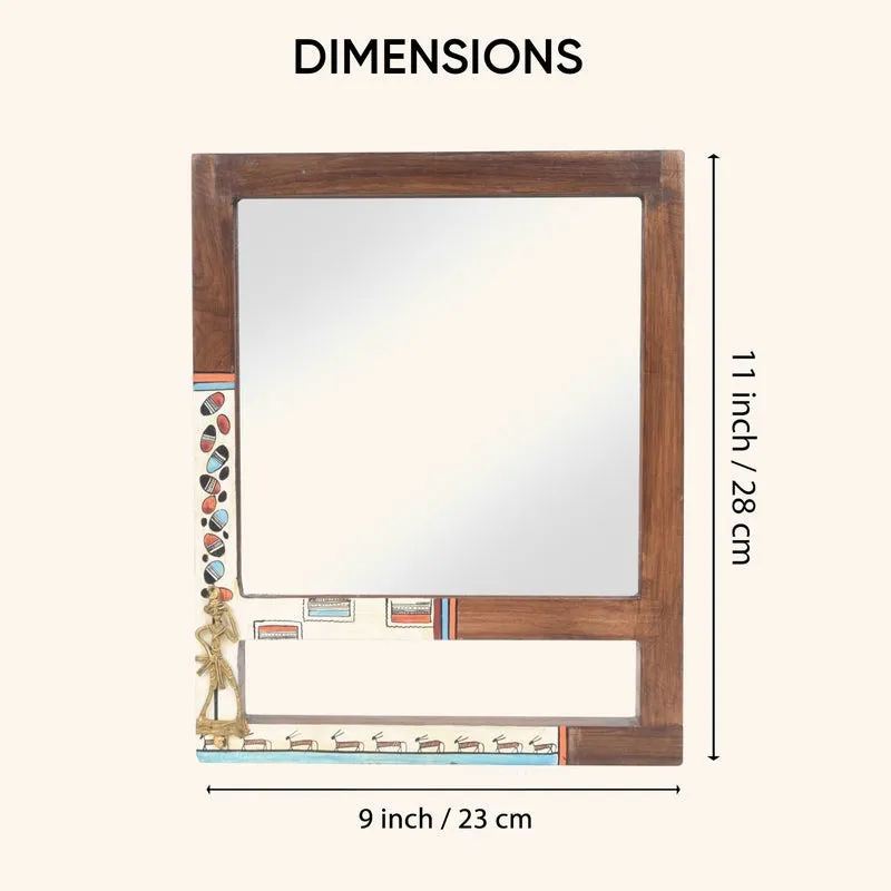 Brada Wooden Mirror media 10