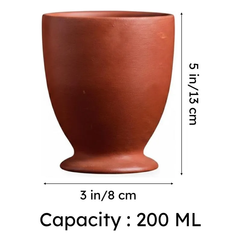Arda Handmade Terracotta Kulhad - 200 ML media 6