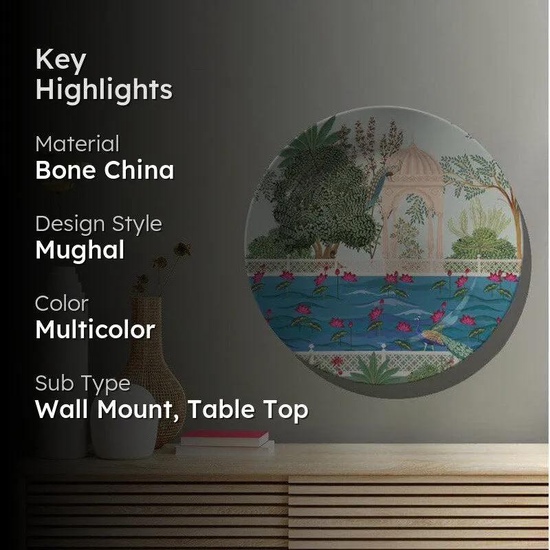 The Garden Of Royalty Wall Plate media 2