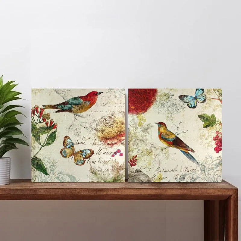Bird Etch Wall Art media 1