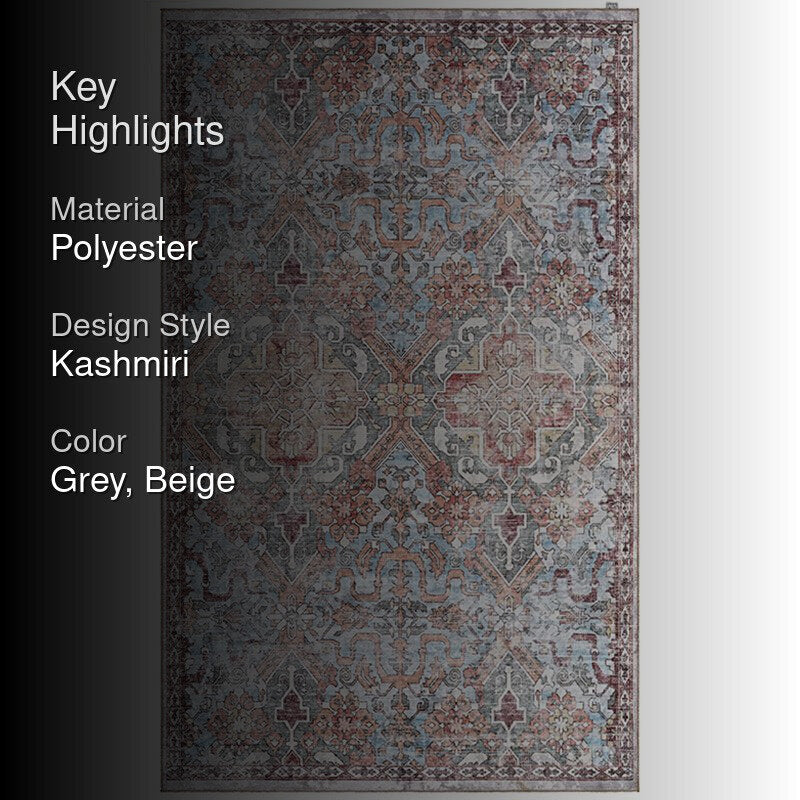 Isabella Ethnic Carpet - Beige media 2