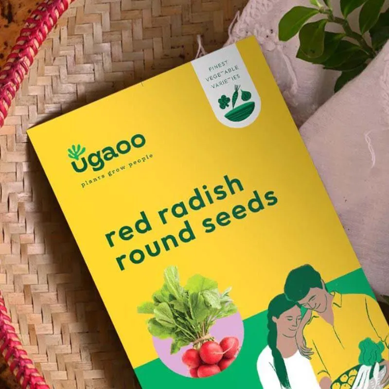 Ugaoo Red Round Radish Seeds media 3
