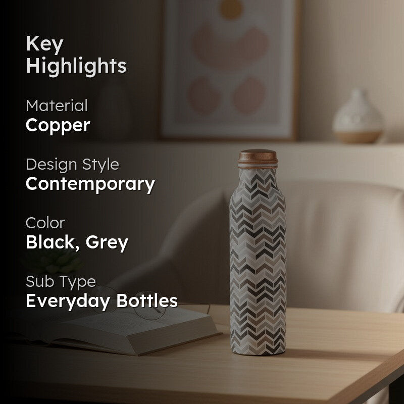AquaJet Copper Water Bottle - 1000 mL media 2