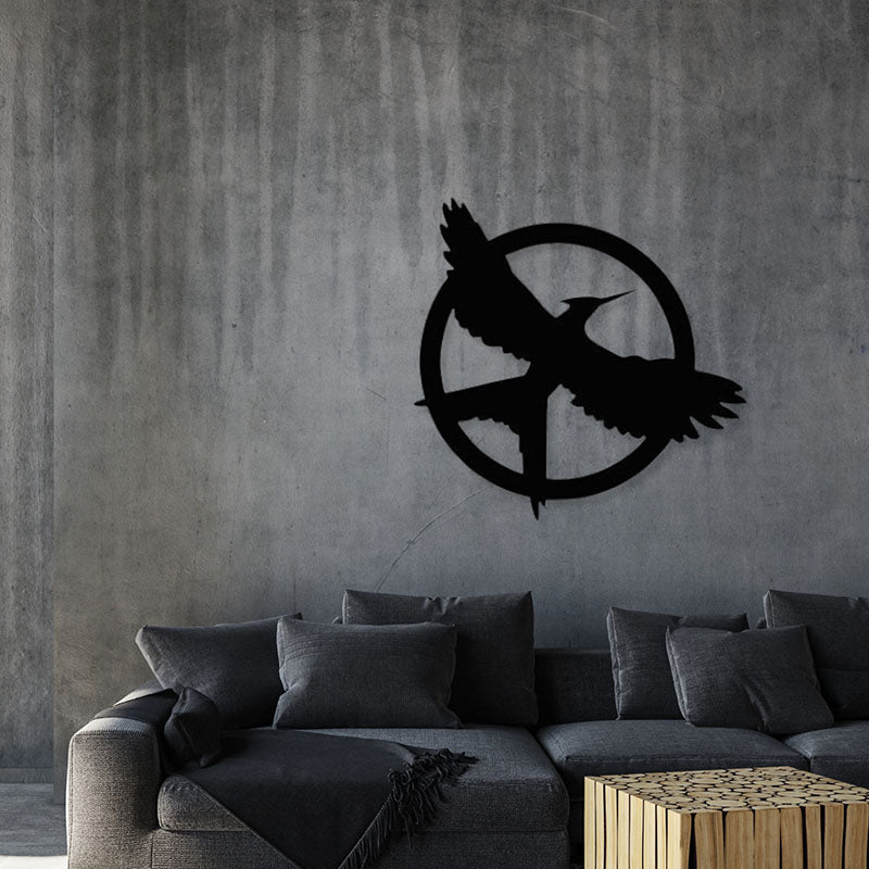 Hunger Games Black Iron Wall Accent