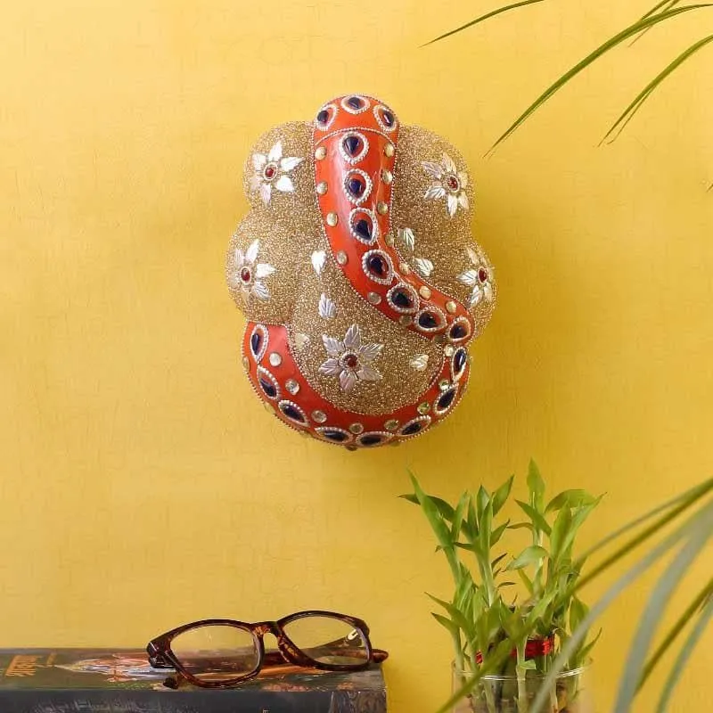 Ganesha Glass Wall Lamp media 3