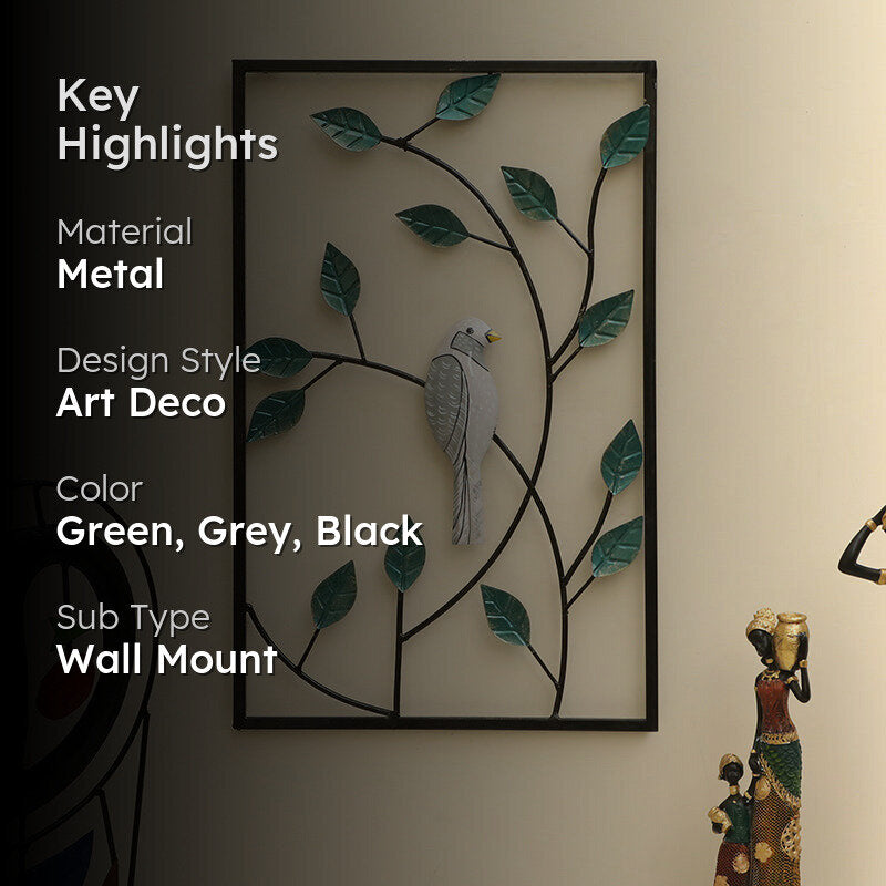 Aviary Metal Wall Accent media 2