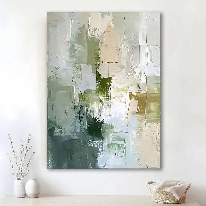 Abstracts Of Green Wall Art media 3