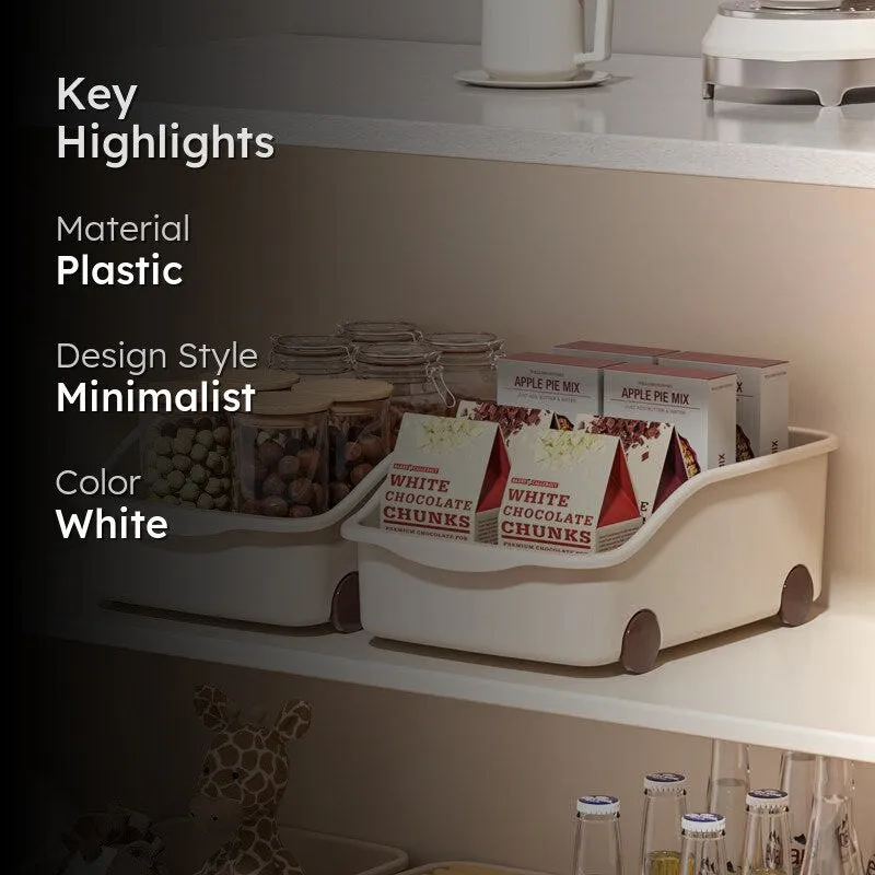 Flex Cart Plastic Organizer With Wheels - Set Of Two media 2