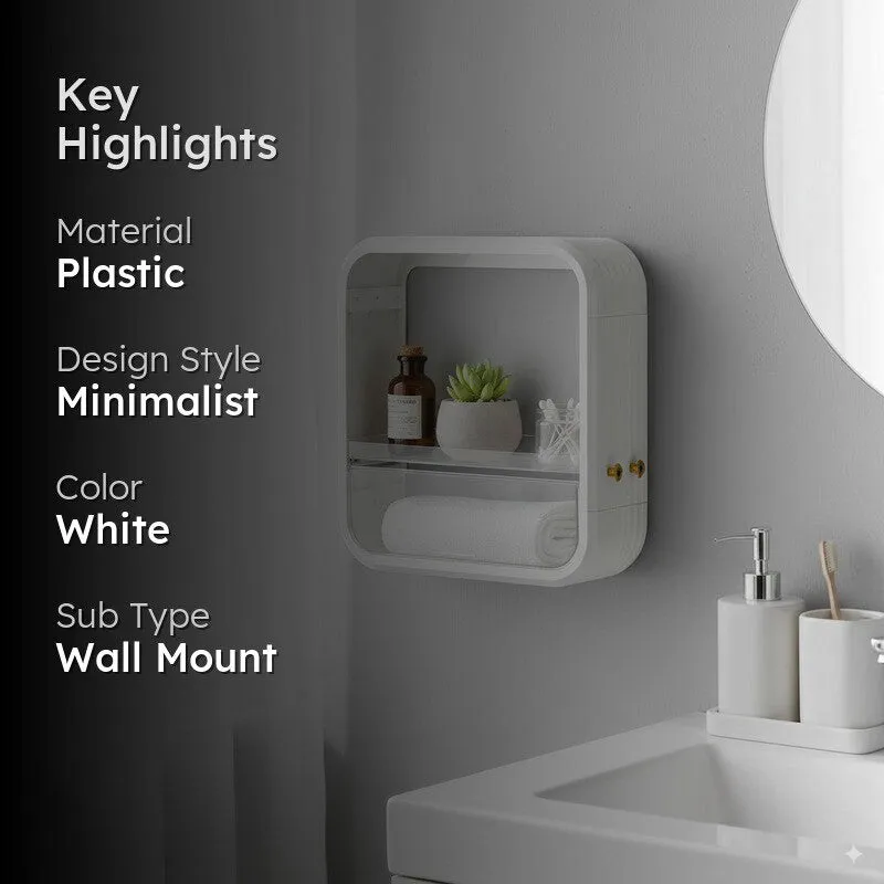 Task Master Wall Shelve - White media 2