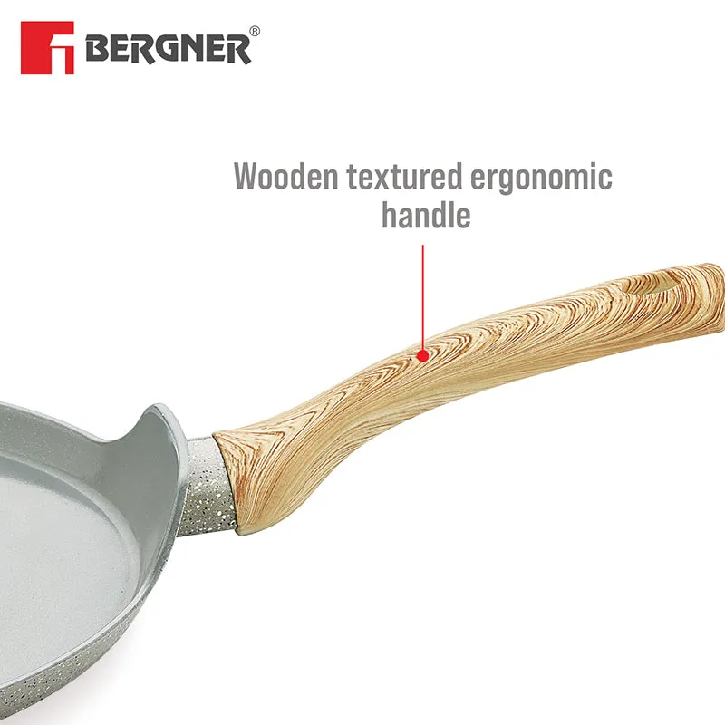 Bergner Ever Glide Induction Safe Non-Stick Dosa Tawa - 29 cm media 5