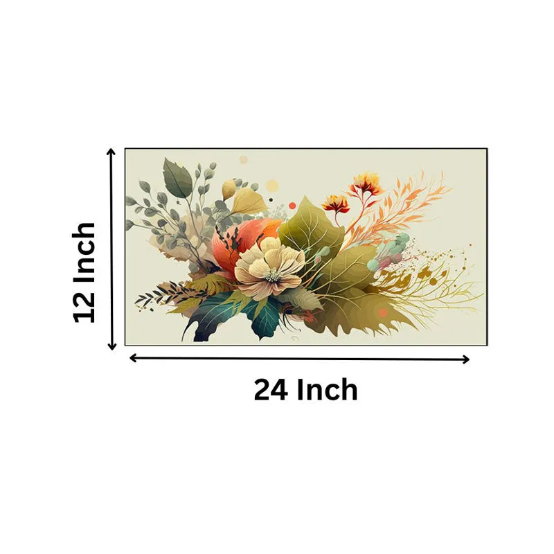 Acrylic Florae Muse Canvas Wall Painting media 4