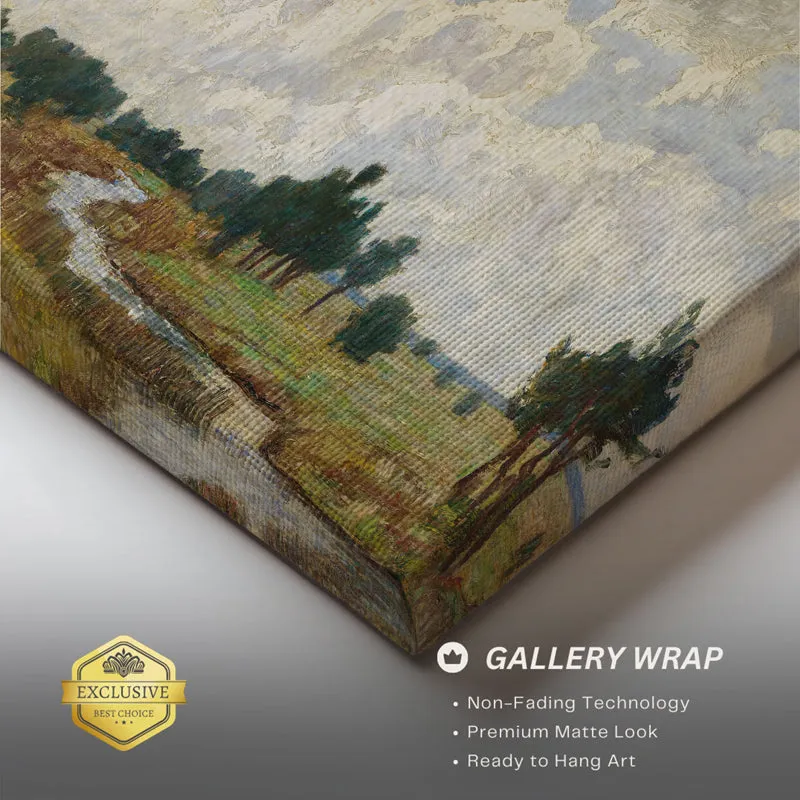 Cloudy Glade Wood Wall Art media 6