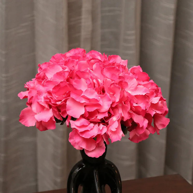 Fiora Artificial Hydrangea (Dark Pink) Set of Two media 4
