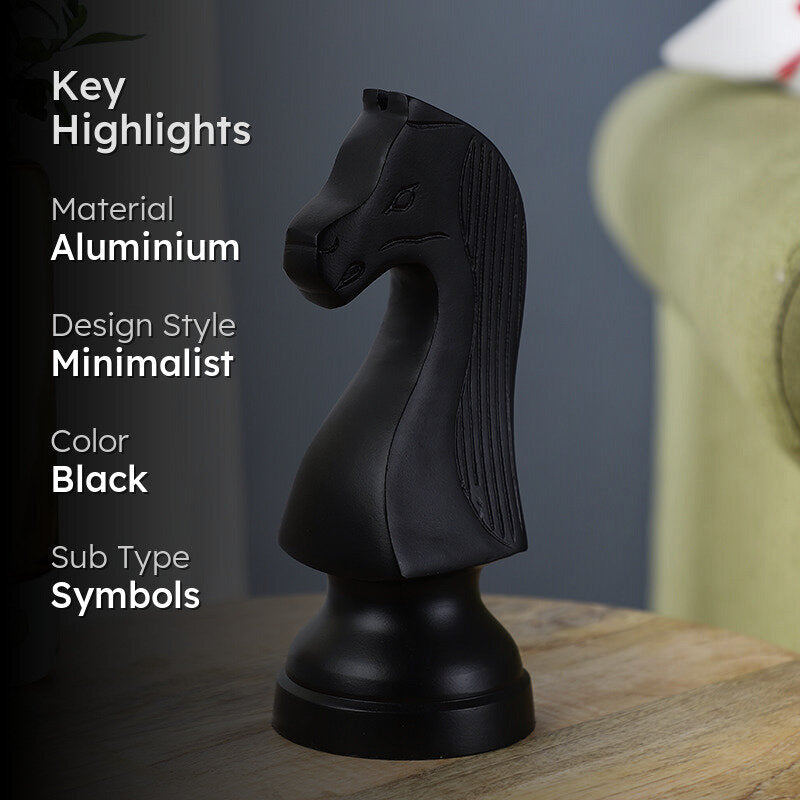 Knight Metal Showpiece - Black media 2