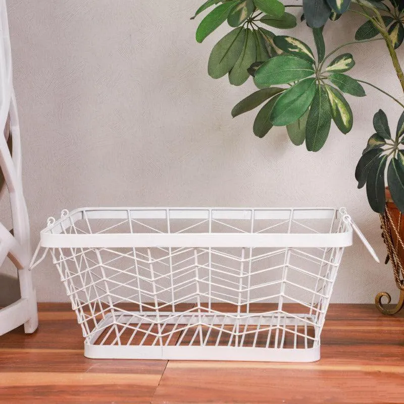 Tidy Trove Iron Storage Basket media 1