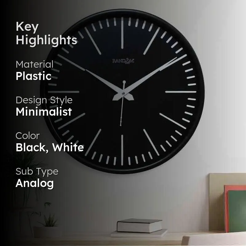 Mystery Embossed Wall Clock media 2