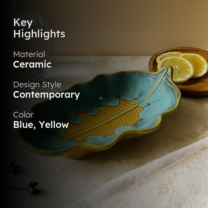 LeafCraft Ceramic Platter media 2