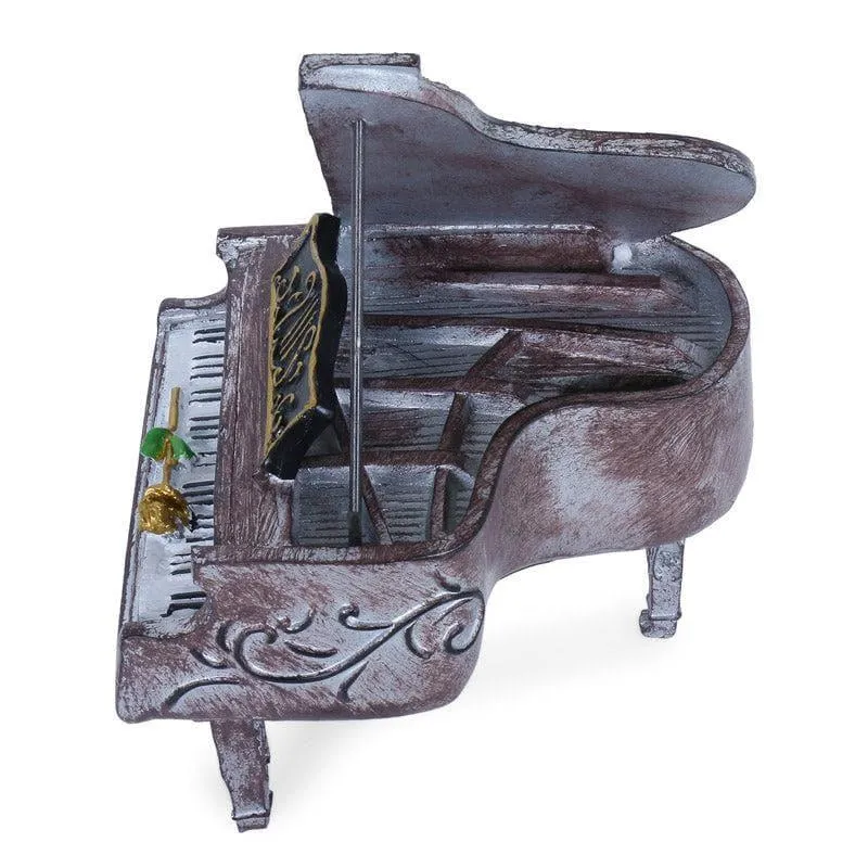 Piano Past Table Accent - Silver media 5