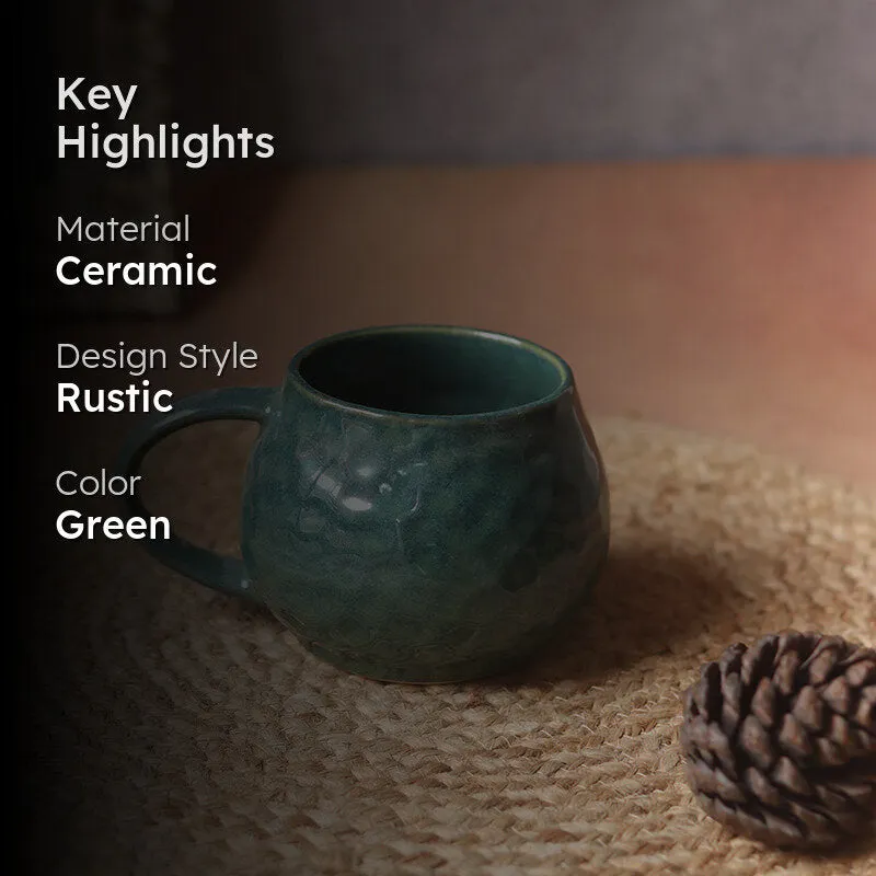 Lavelle Ceramic Coffee Mug (250 mL) - Green media 2