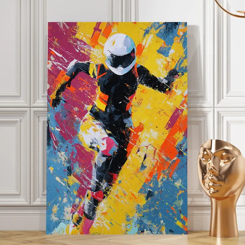 Dynamic Ride Expression Canvas Wall Art media 8