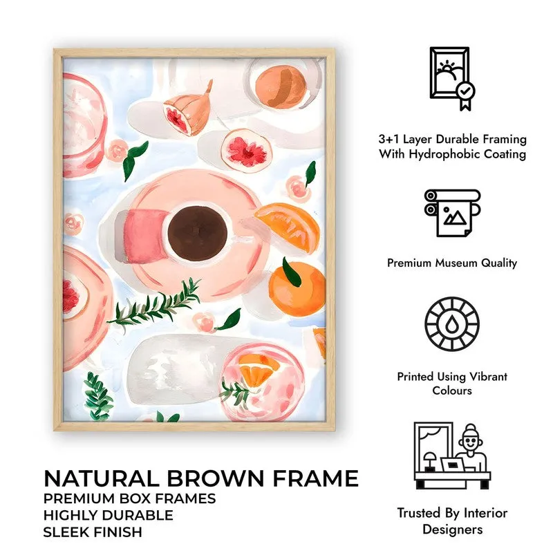 ZestySip Archival Canvas Wall Art - Brown media 10