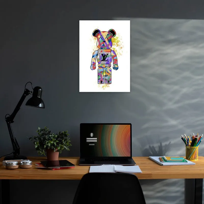 Vibrant Bear Culture Wall Poster media 3