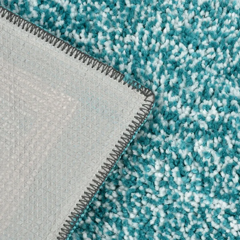Velora Cotton Bath Mat - Cyan Blue media 4
