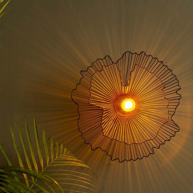 Orange Tree Klimt Steel Wall Lamp