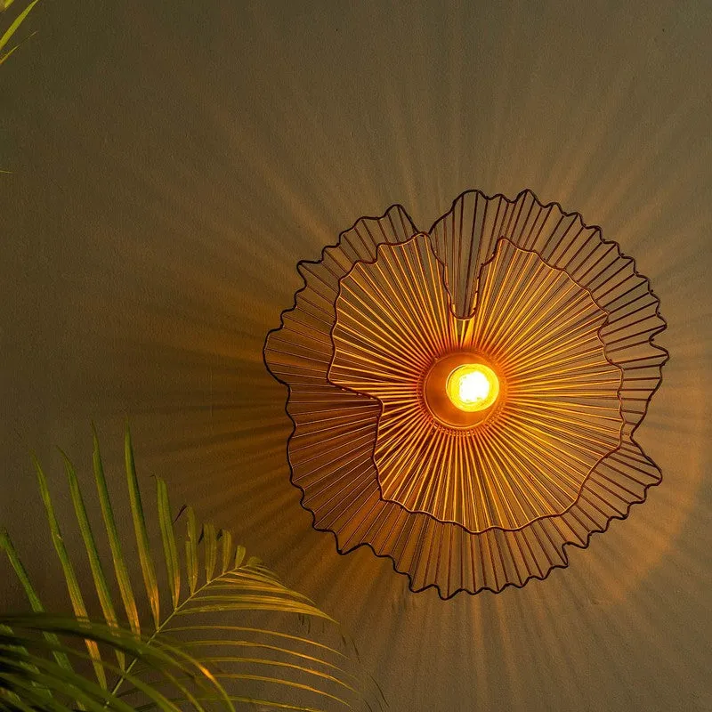 Orange Tree Klimt Steel Wall Lamp media 1