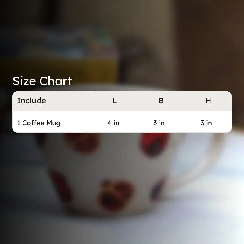 Pomegranate Ceramic Tea Cup (230 mL) media 6