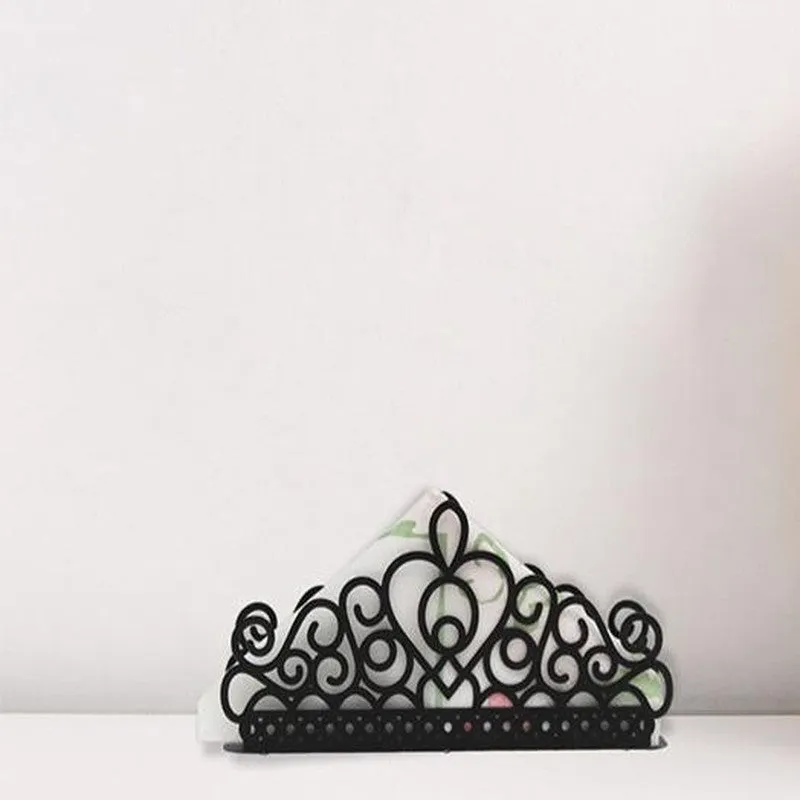 Princess Crown Napkin Holder - Set Of Two media 1