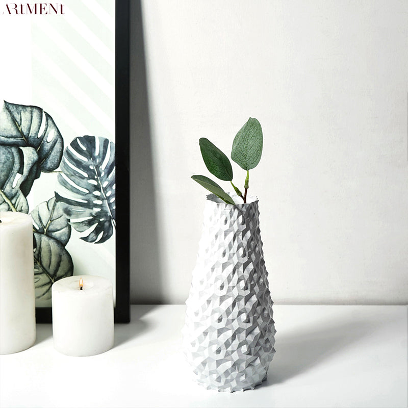 Stone Flair Handcrafted Resin Vase