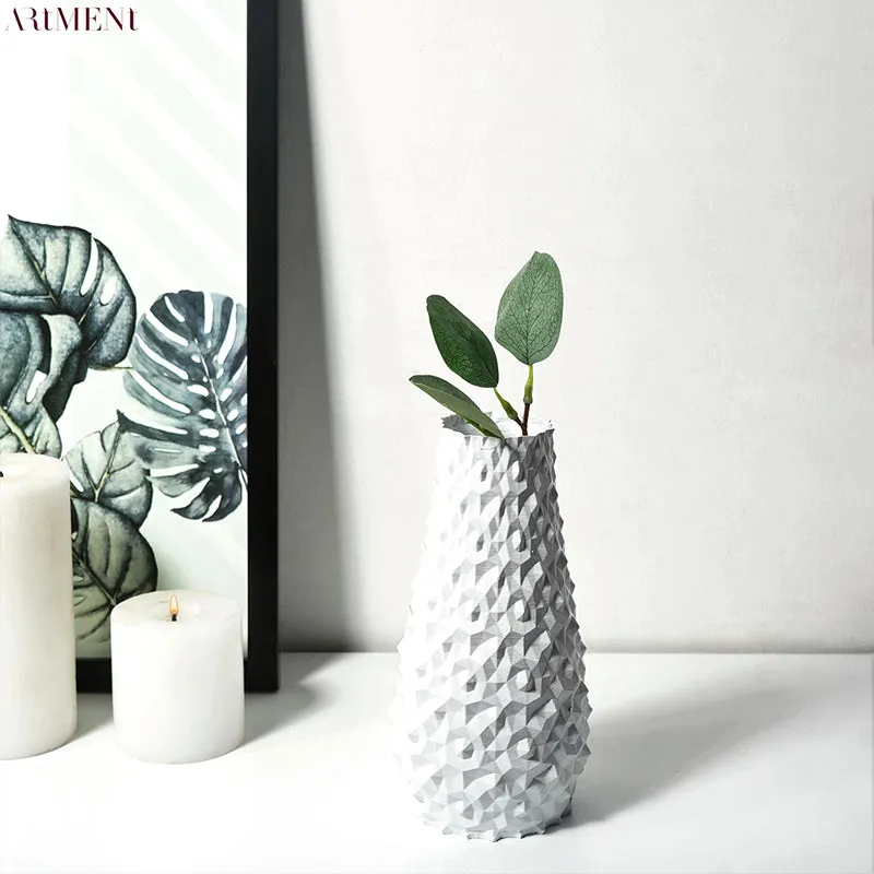 Stone Flair Handcrafted Resin Vase media 1