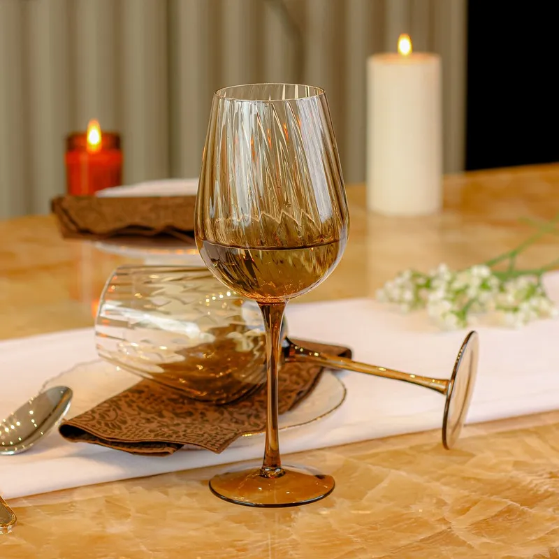 Elegance Pour  Wine Glasses (360 mL Each) - Set of Four media 8